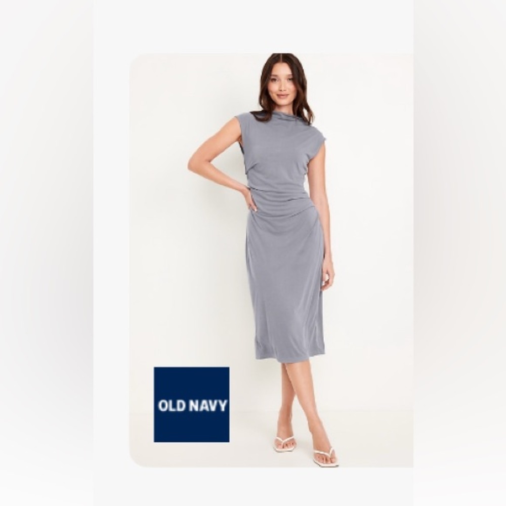 Old Navy Women's Midi dress in Gray